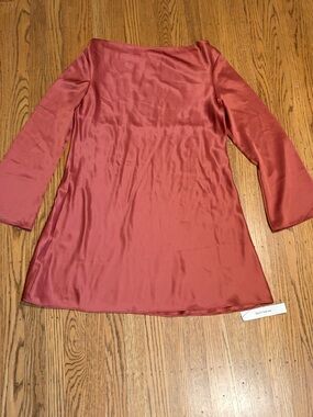Reformation Satin Dress
